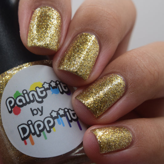 Paint It By Dipp It – Dancing Mirror (Flakie/Reflective Glitter) Overpour shade