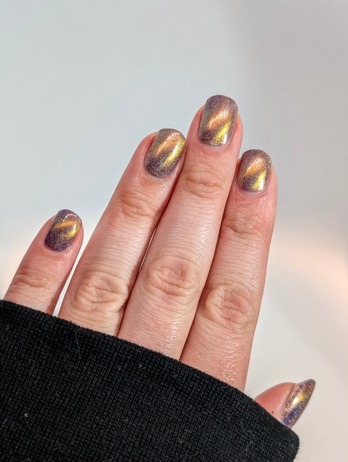 ⭐ Three Hearts Polish – No Trick, All Treat (Holo/Magnetic)