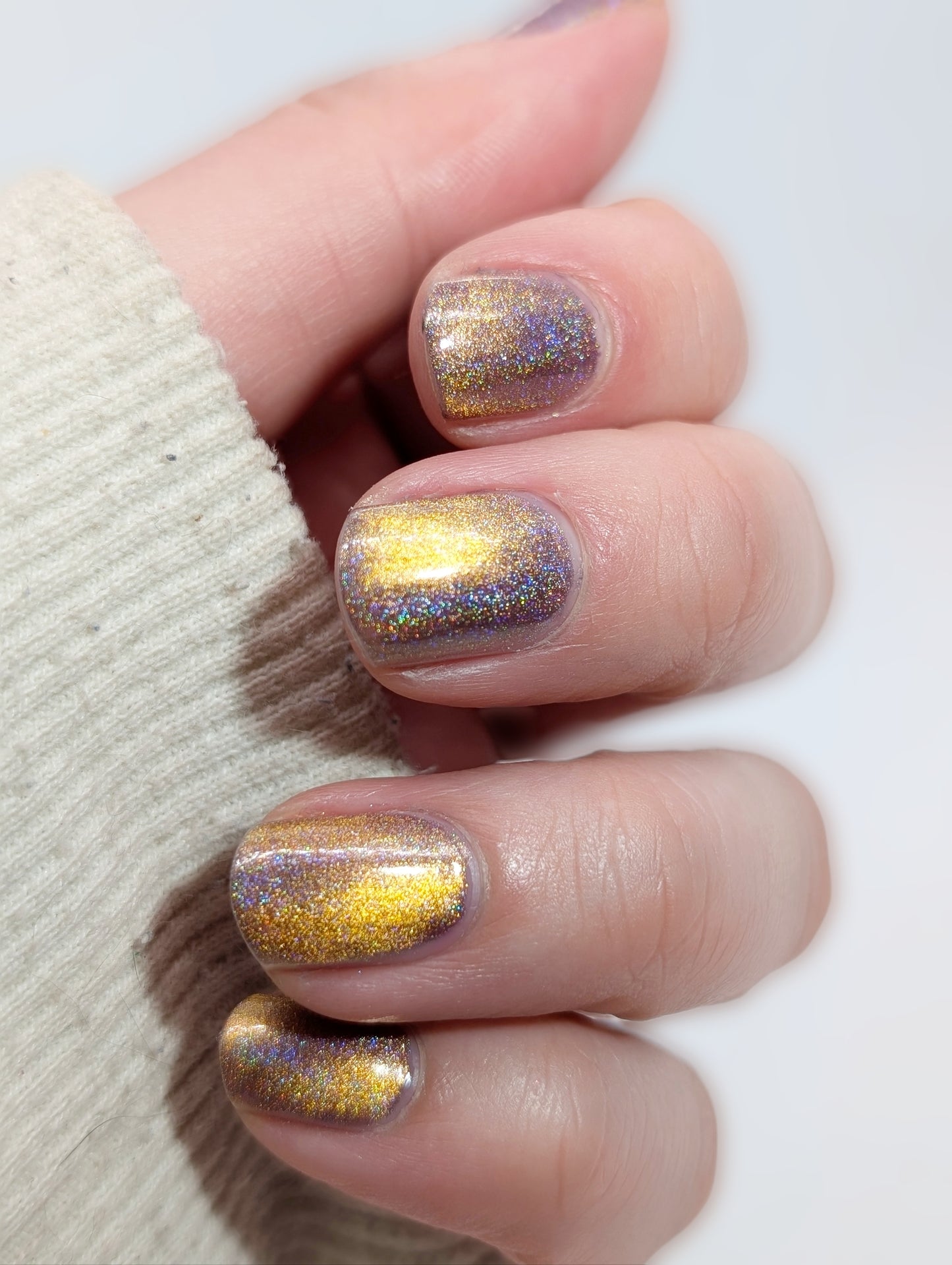 ⭐ Three Hearts Polish – No Trick, All Treat (Holo/Magnetic)