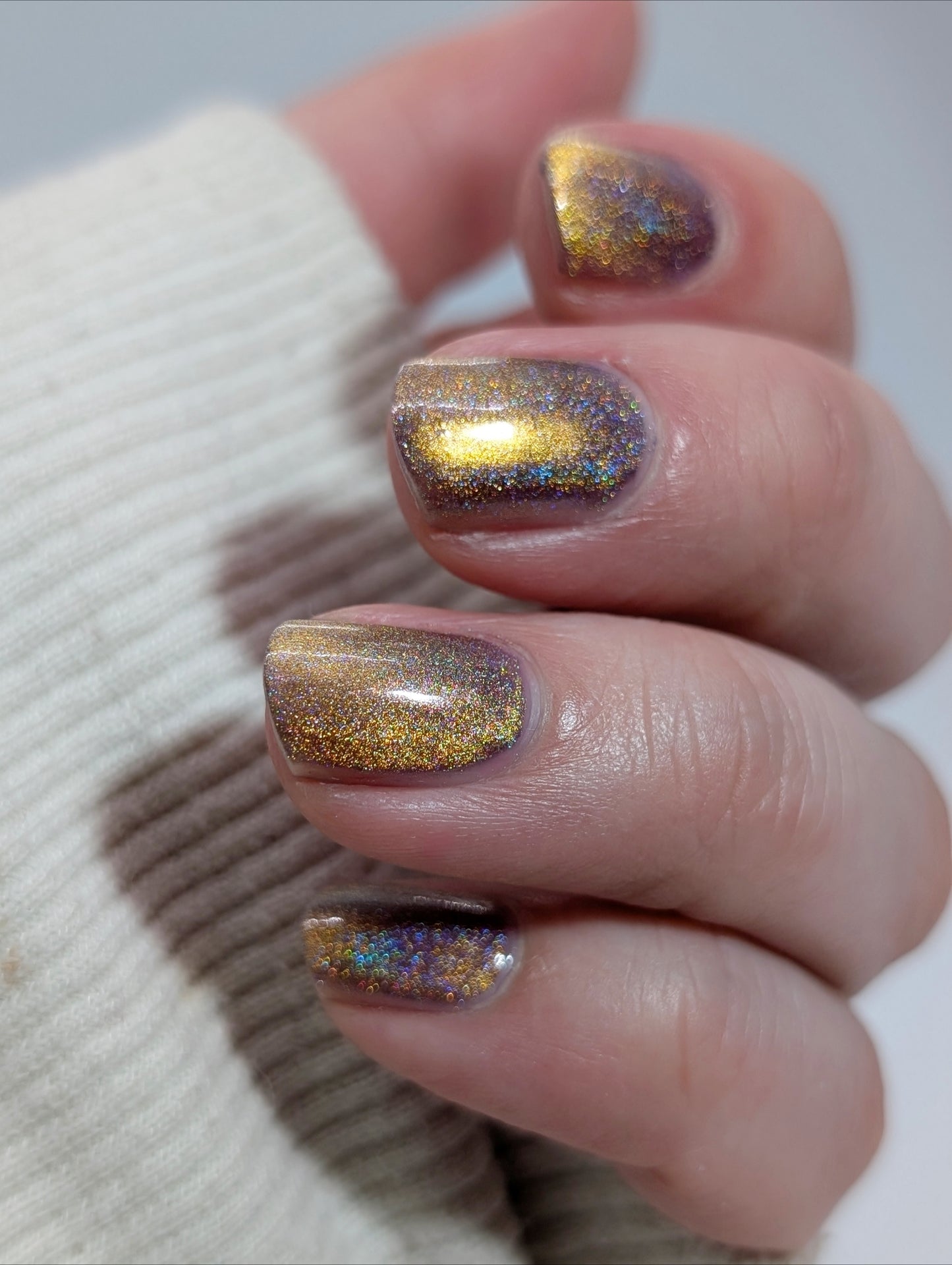 ⭐ Three Hearts Polish – No Trick, All Treat (Holo/Magnetic)