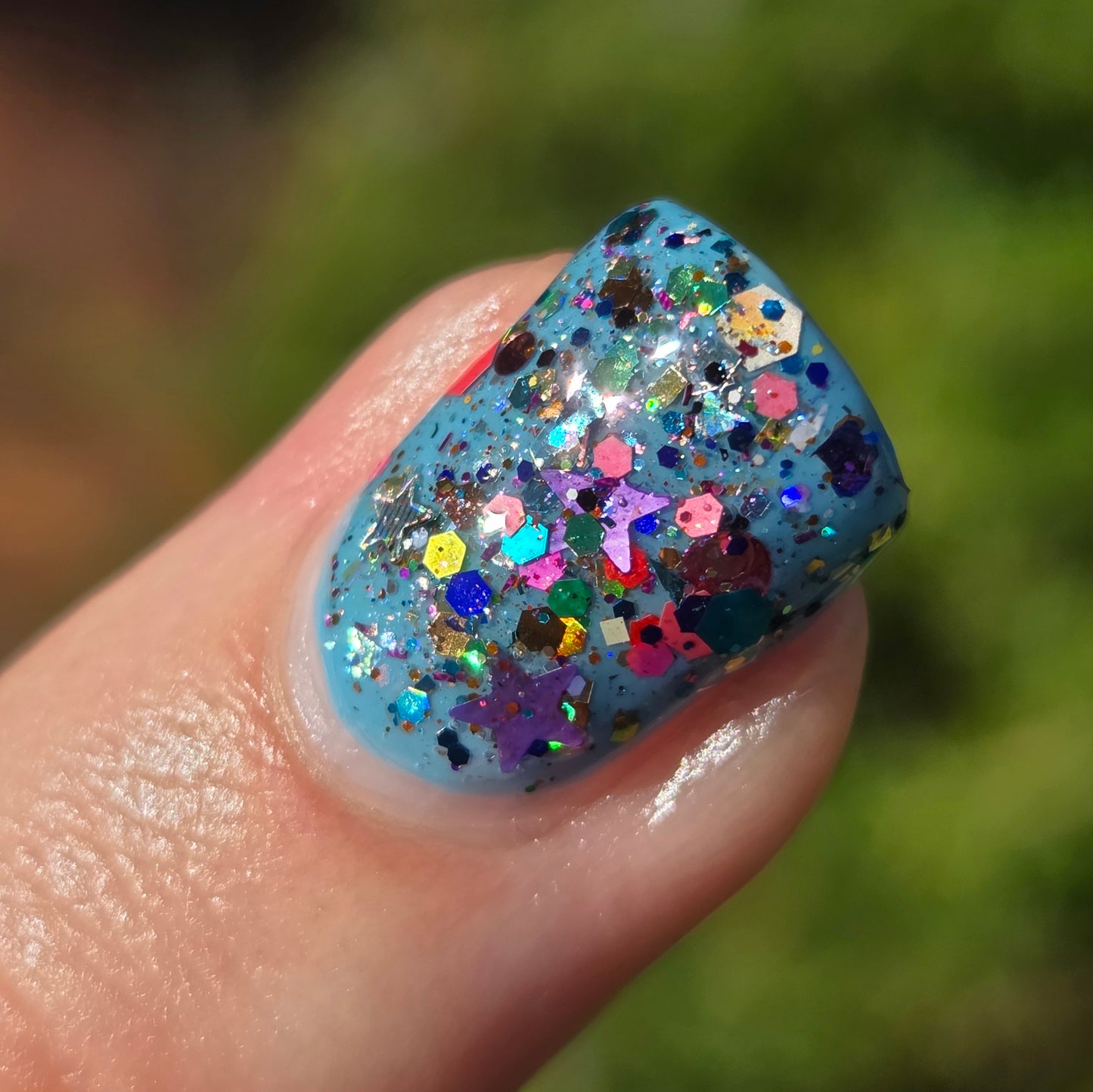 Shades of Phoenix – Carnival Confetti (Glitter Topper) - Overpour Shade