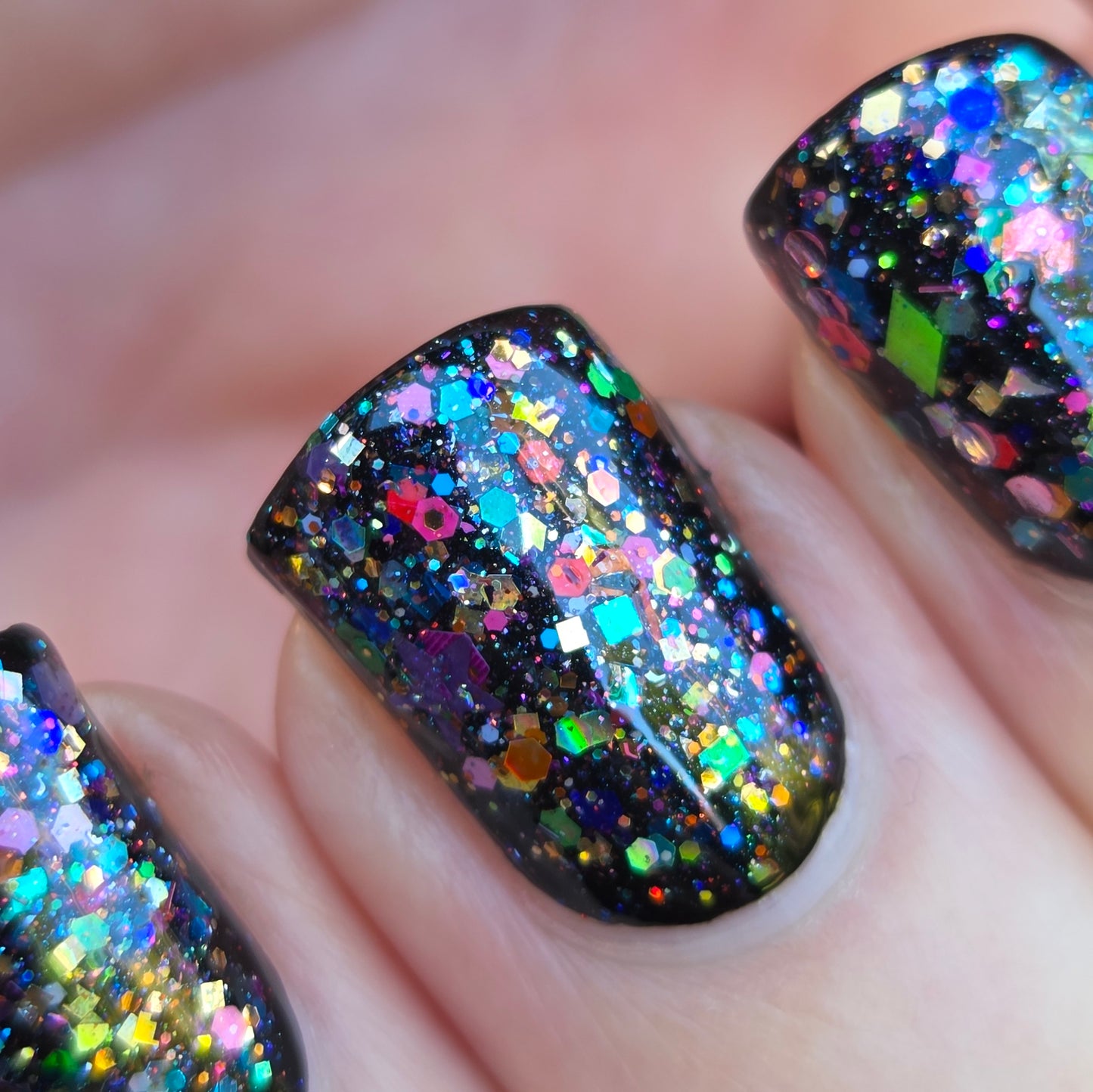 Shades of Phoenix – Carnival Confetti (Glitter Topper) - Overpour Shade