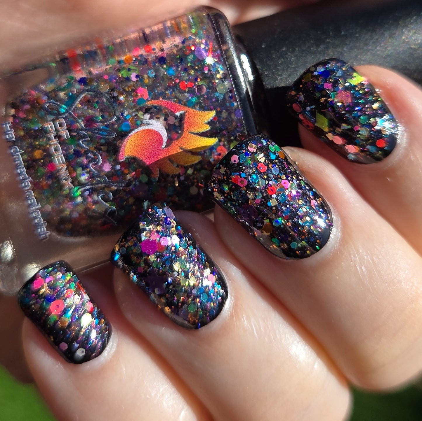 Shades of Phoenix – Carnival Confetti (Glitter Topper) - Overpour Shade