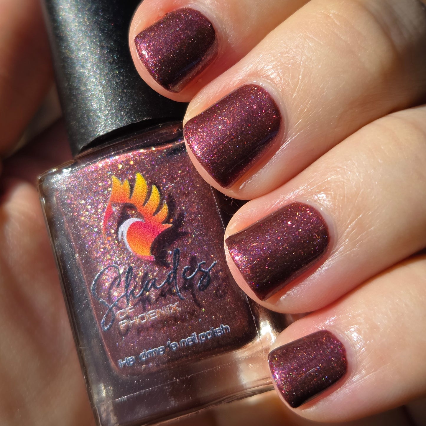 ⭐ Shades of Phoenix – Blood Moon (Crème/Glitter)