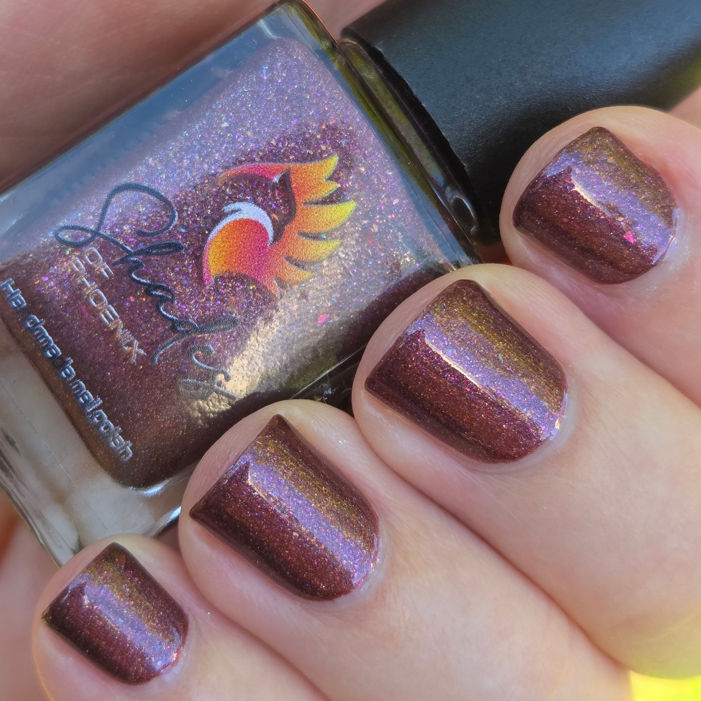 ⭐ Shades of Phoenix – Blood Moon (Crème/Glitter)