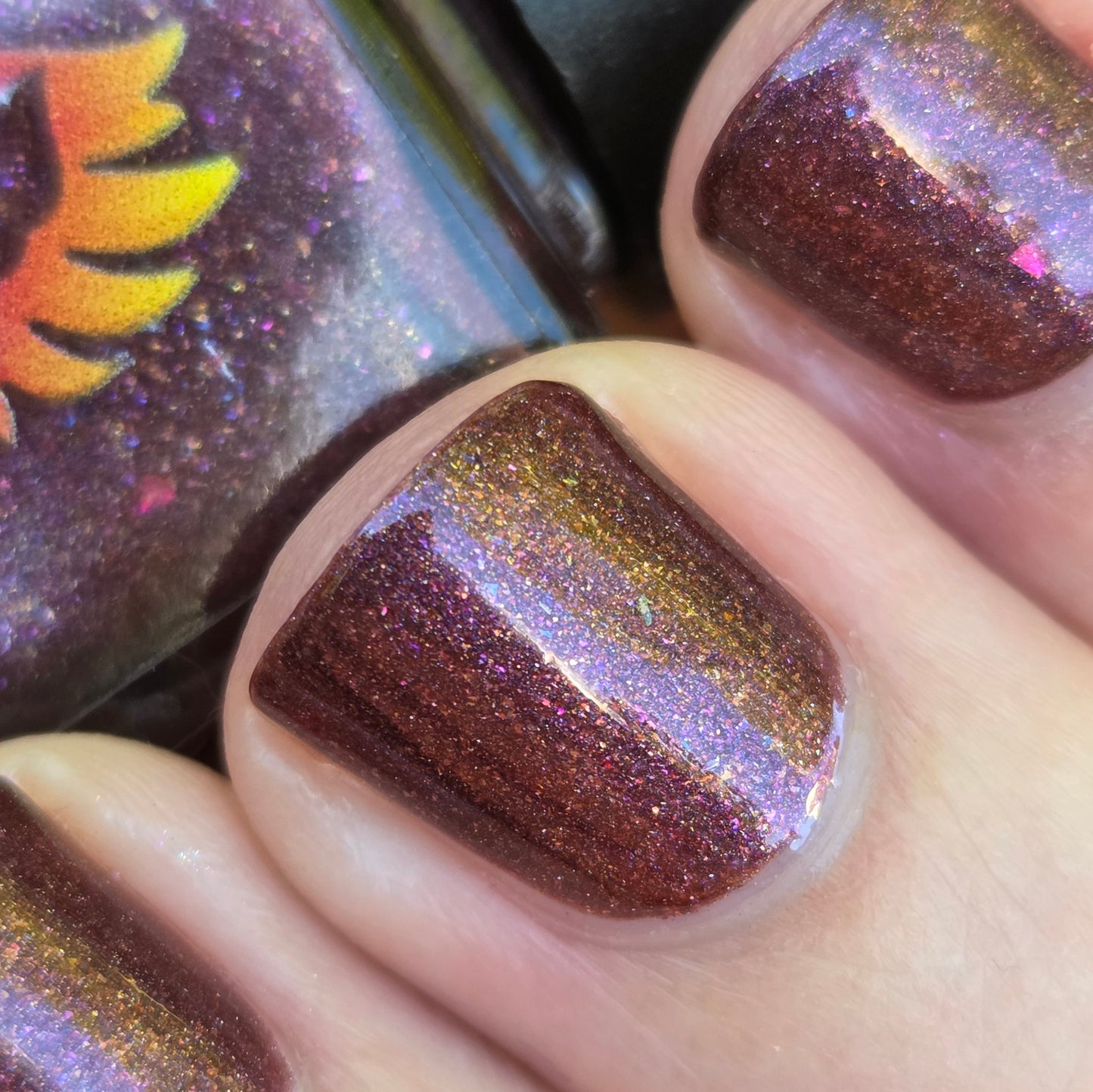 ⭐ Shades of Phoenix – Blood Moon (Crème/Glitter)