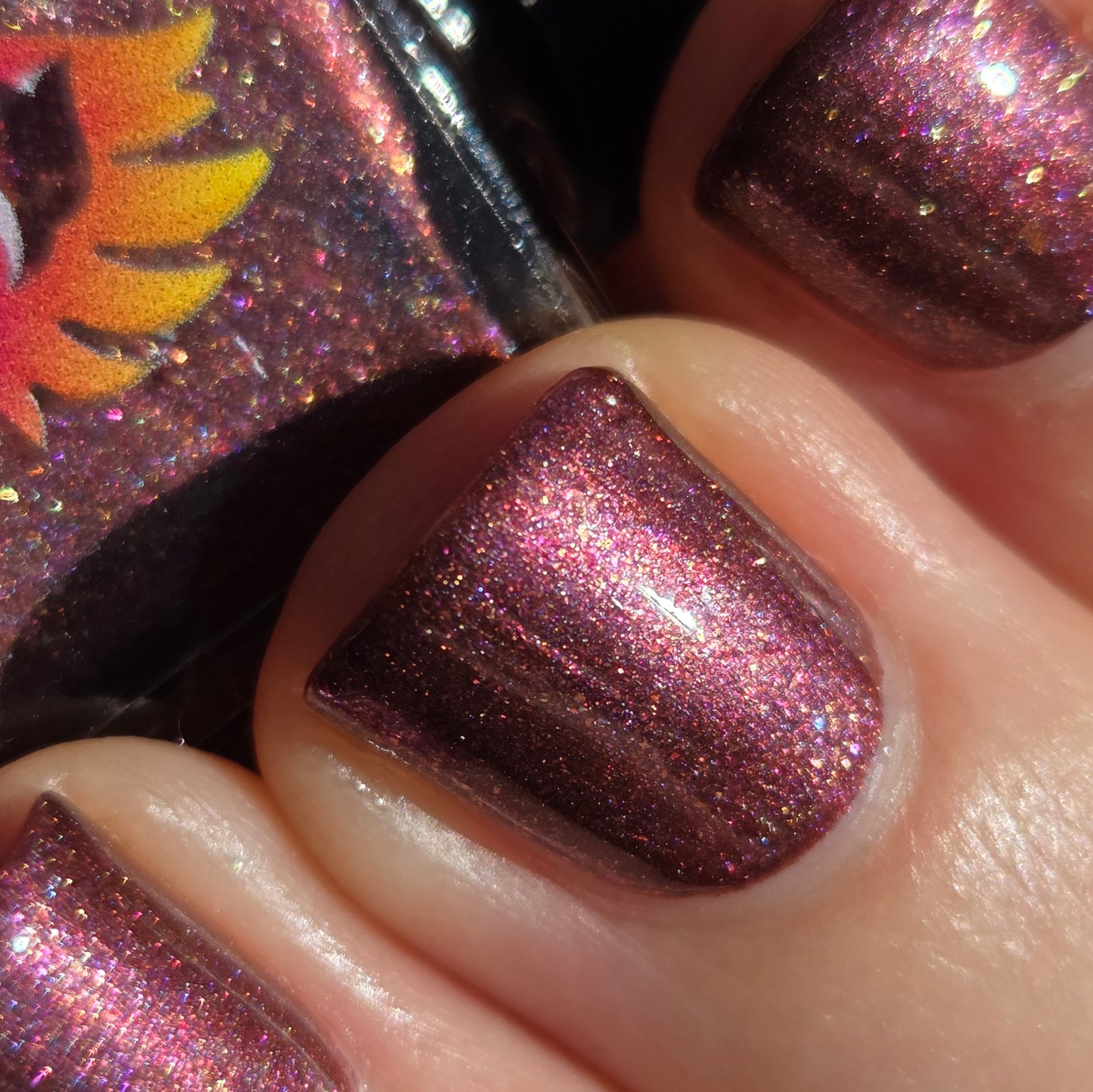 ⭐ Shades of Phoenix – Blood Moon (Crème/Glitter)
