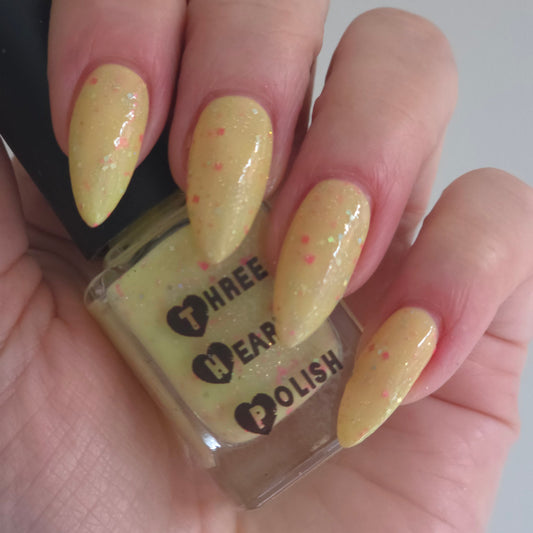 ⭐Three Hearts Polish - Cake Between Friends (Crelly/Glitter)