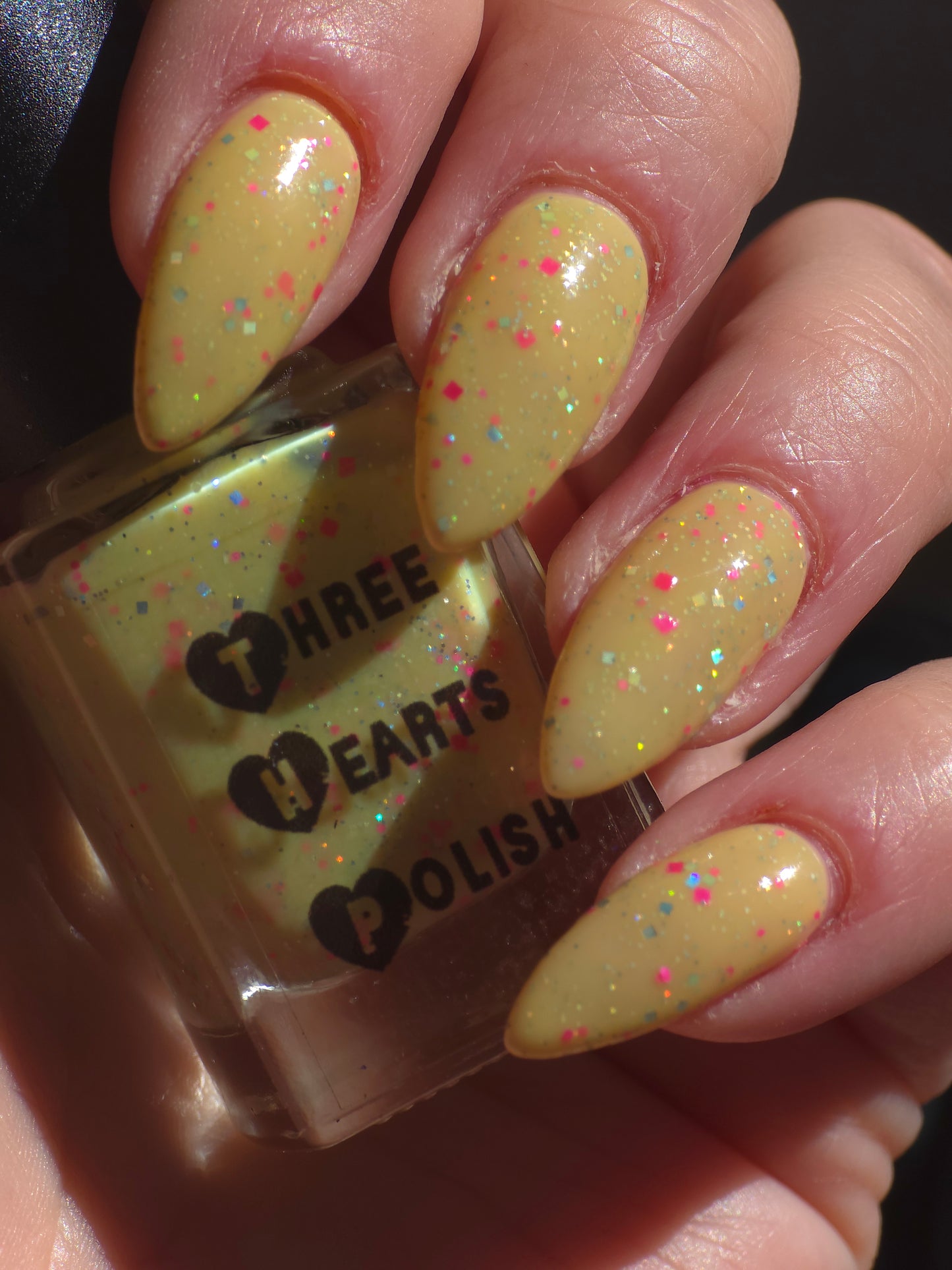 ⭐Three Hearts Polish - Cake Between Friends (Crelly/Glitter)