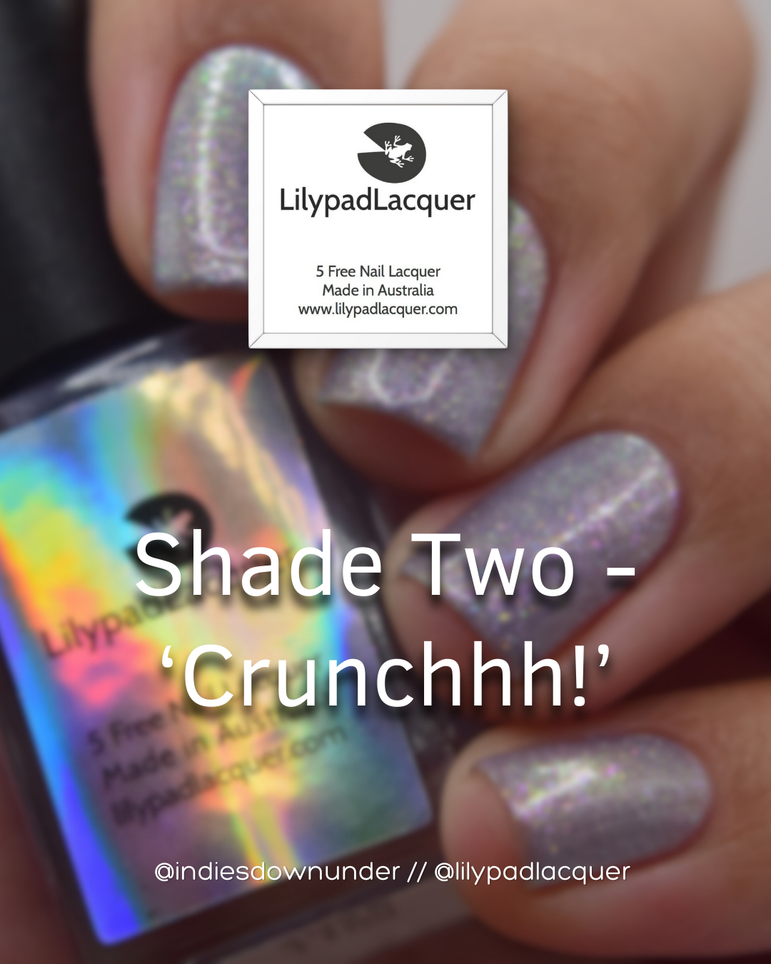 ⭐Lilypad Lacquer - Crunchhh!(Shimmer)