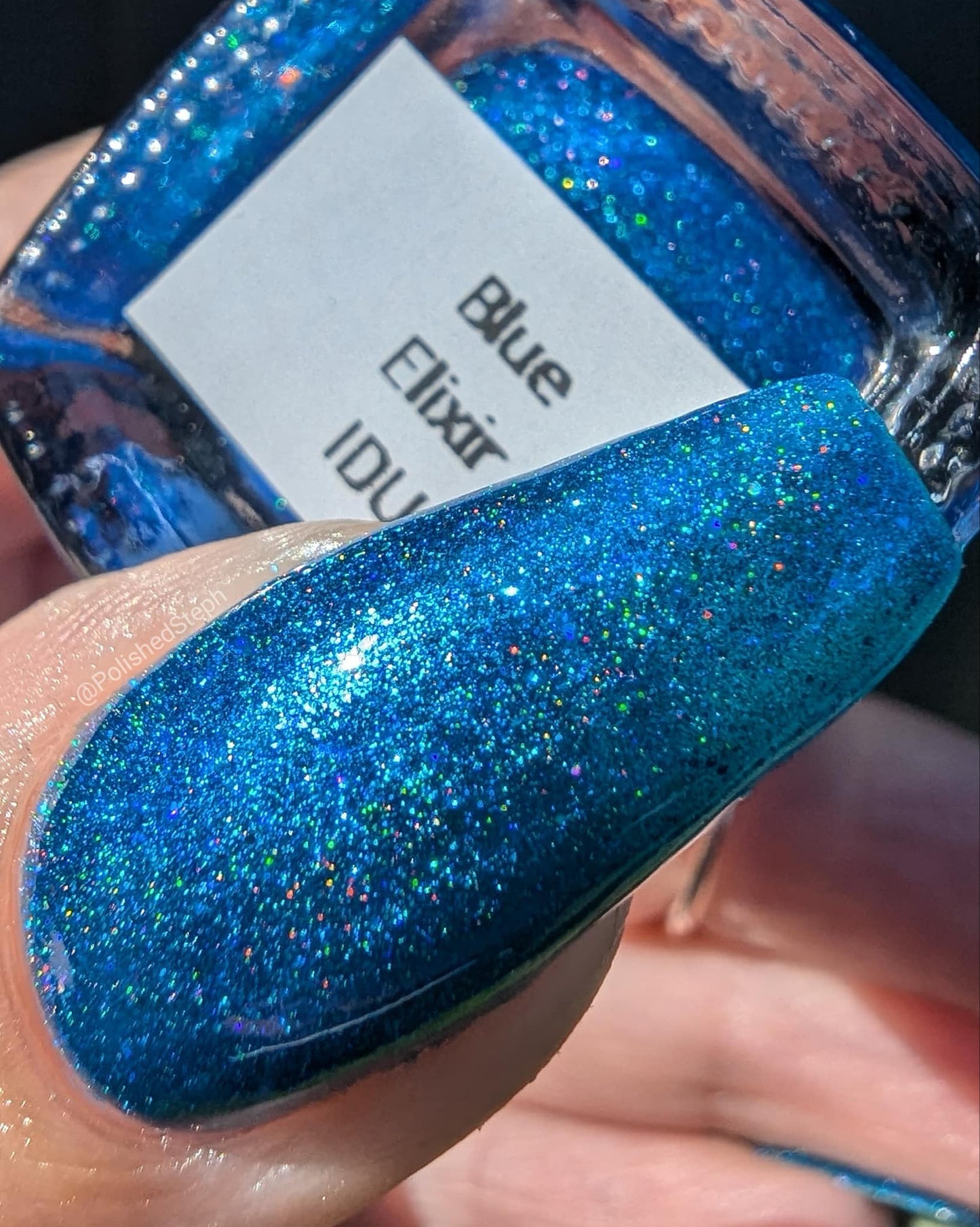 Blue Elixir (Overpour Shade) - Grace-full Nail Polish