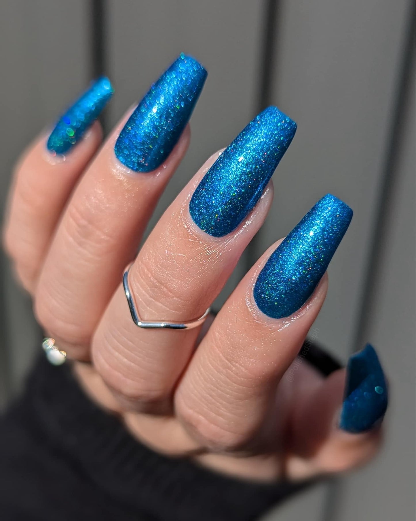 Blue Elixir (Overpour Shade) - Grace-full Nail Polish