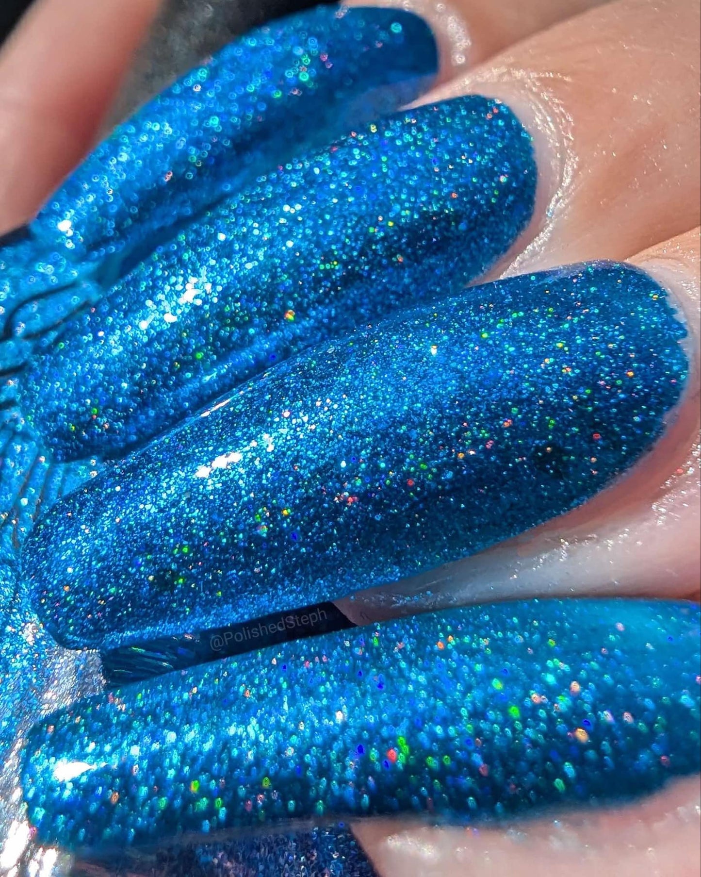 Blue Elixir (Overpour Shade) - Grace-full Nail Polish
