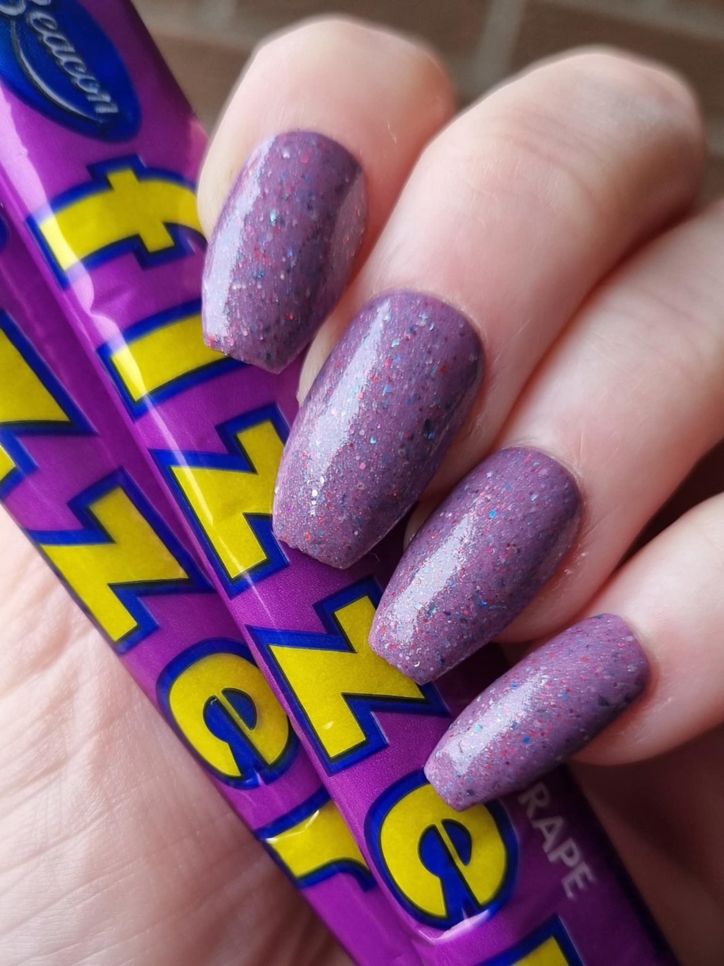 Shades of Phoenix – Sour Sparkles - Overpour Shade (Crelly/Glitter)