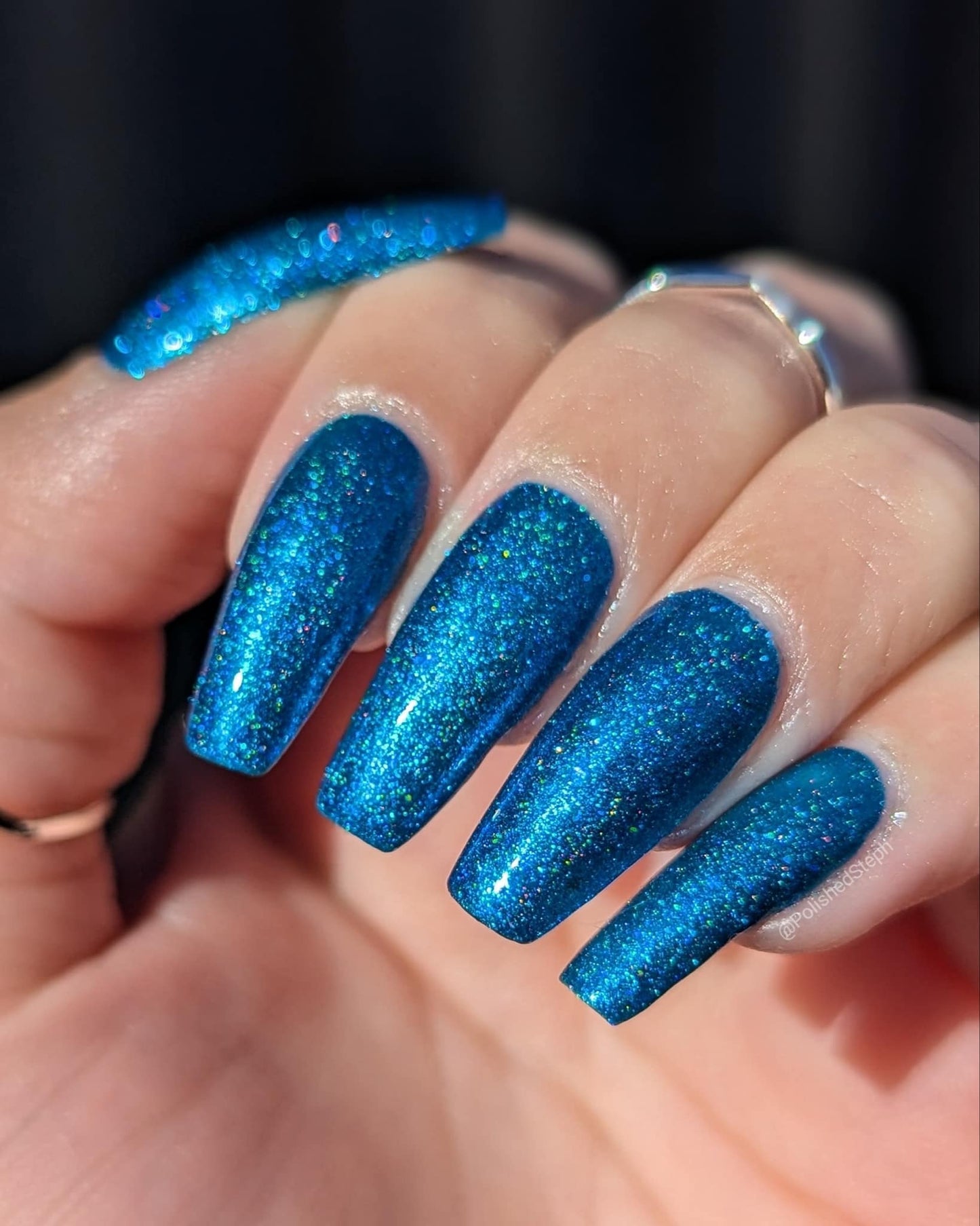 Blue Elixir (Overpour Shade) - Grace-full Nail Polish