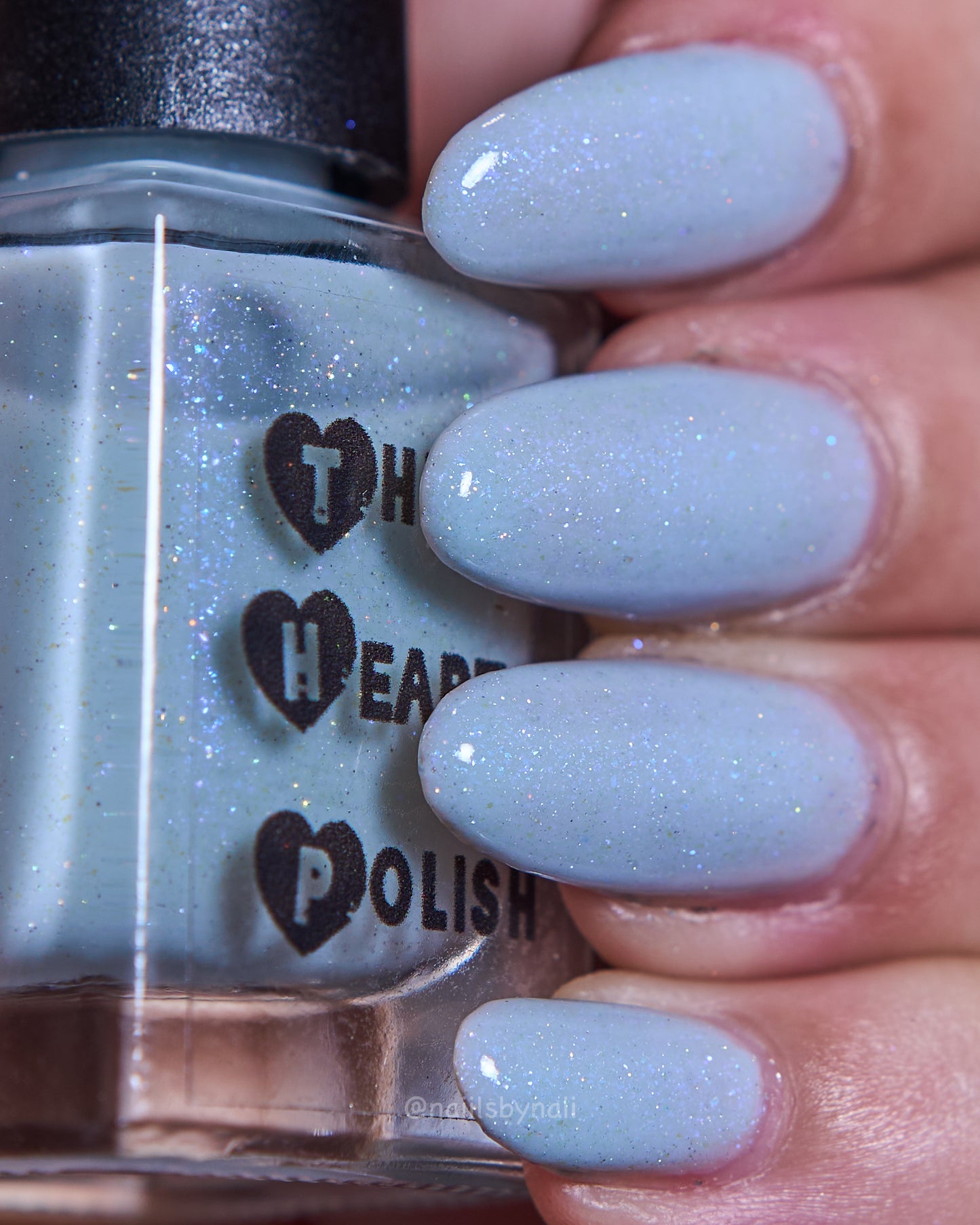 Three Hearts Polish – Corde Lisse (Creme/Shimmer) - Overpour Shade