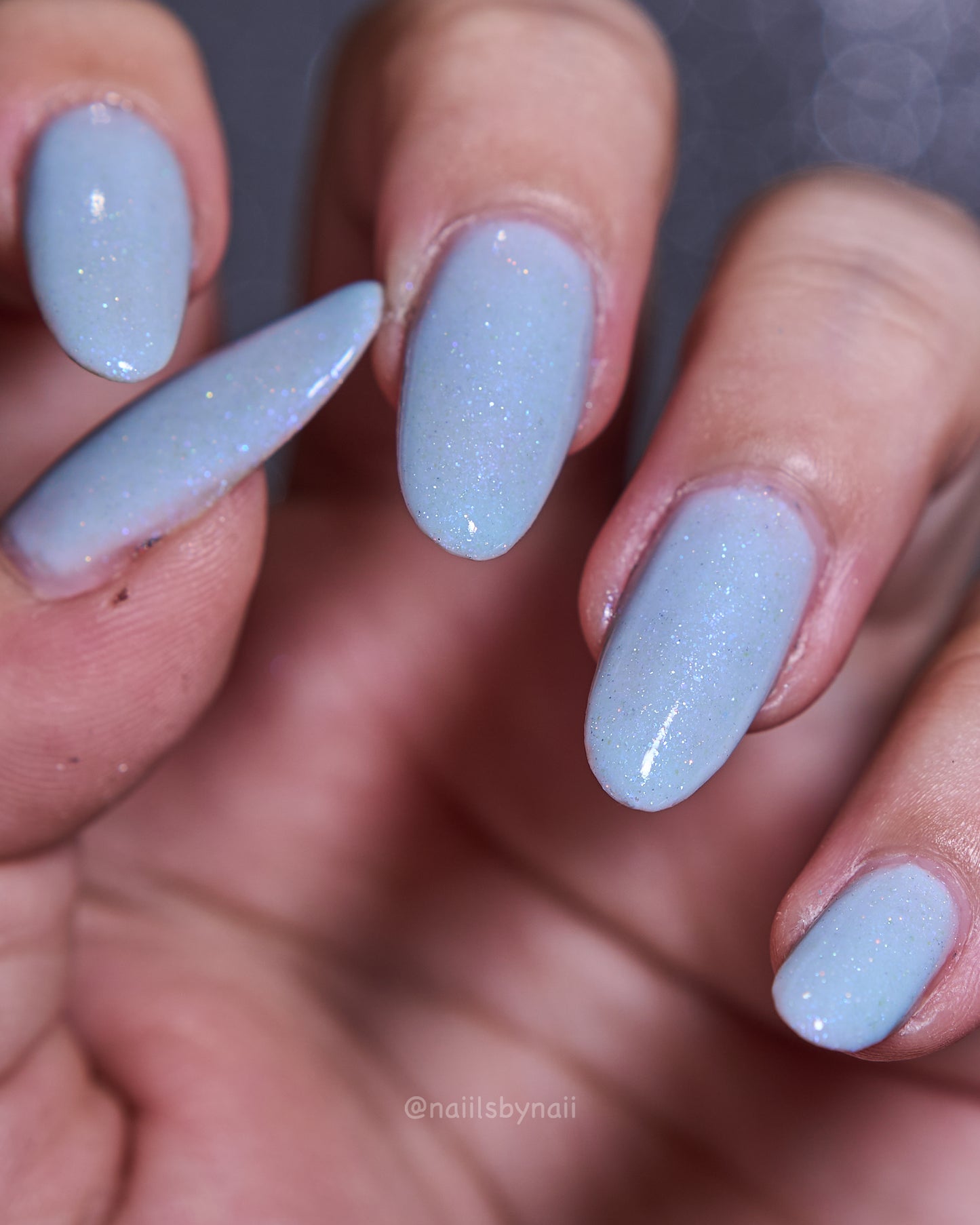 Three Hearts Polish – Corde Lisse (Creme/Shimmer) - Overpour Shade