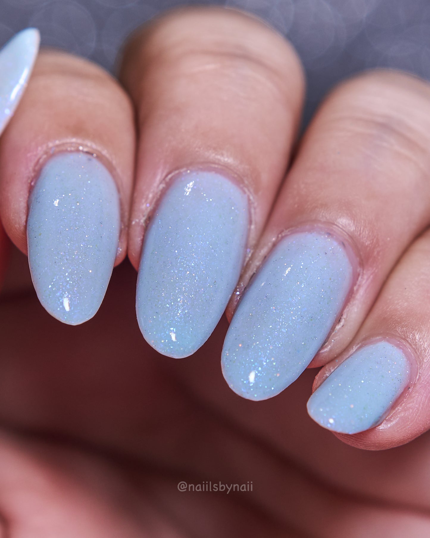 Three Hearts Polish – Corde Lisse (Creme/Shimmer) - Overpour Shade
