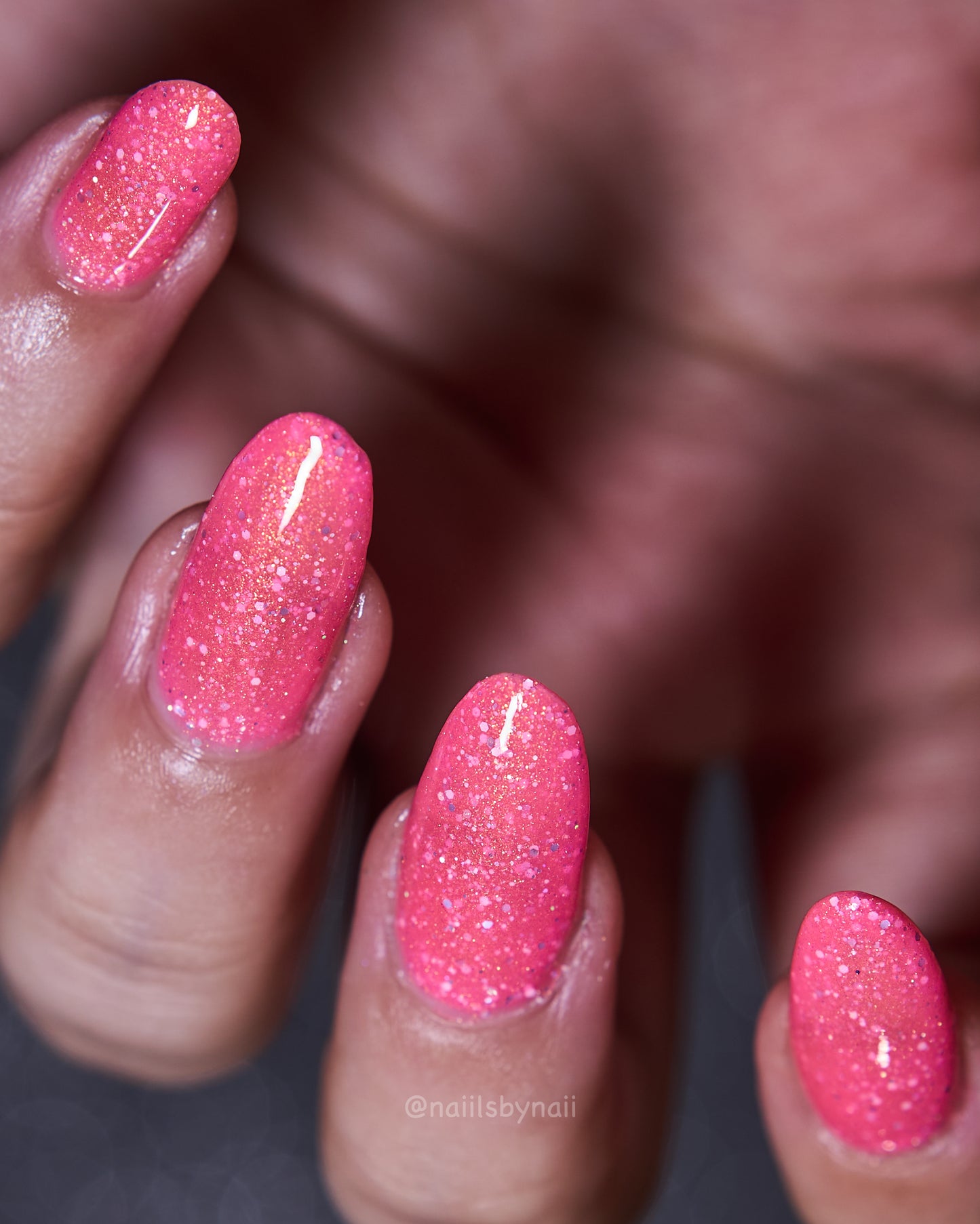 Three Hearts Polish – Aerial Orb (Neon/Shimmer/Glitter) - Overpour shade