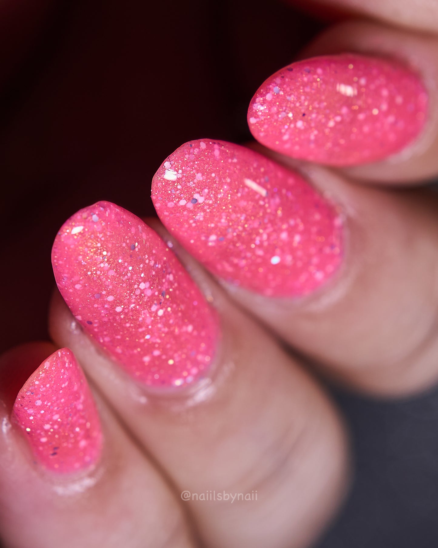 Three Hearts Polish – Aerial Orb (Neon/Shimmer/Glitter) - Overpour shade