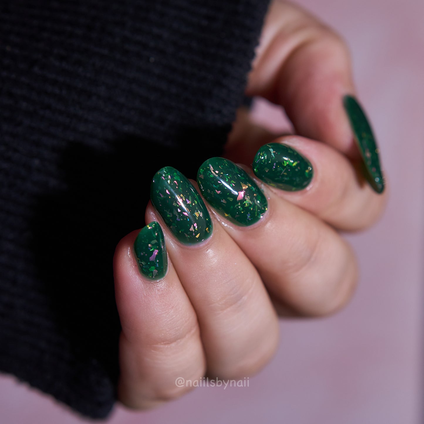 ⭐Gallivanting Nails- No Fox Given (Flakies/Jelly)