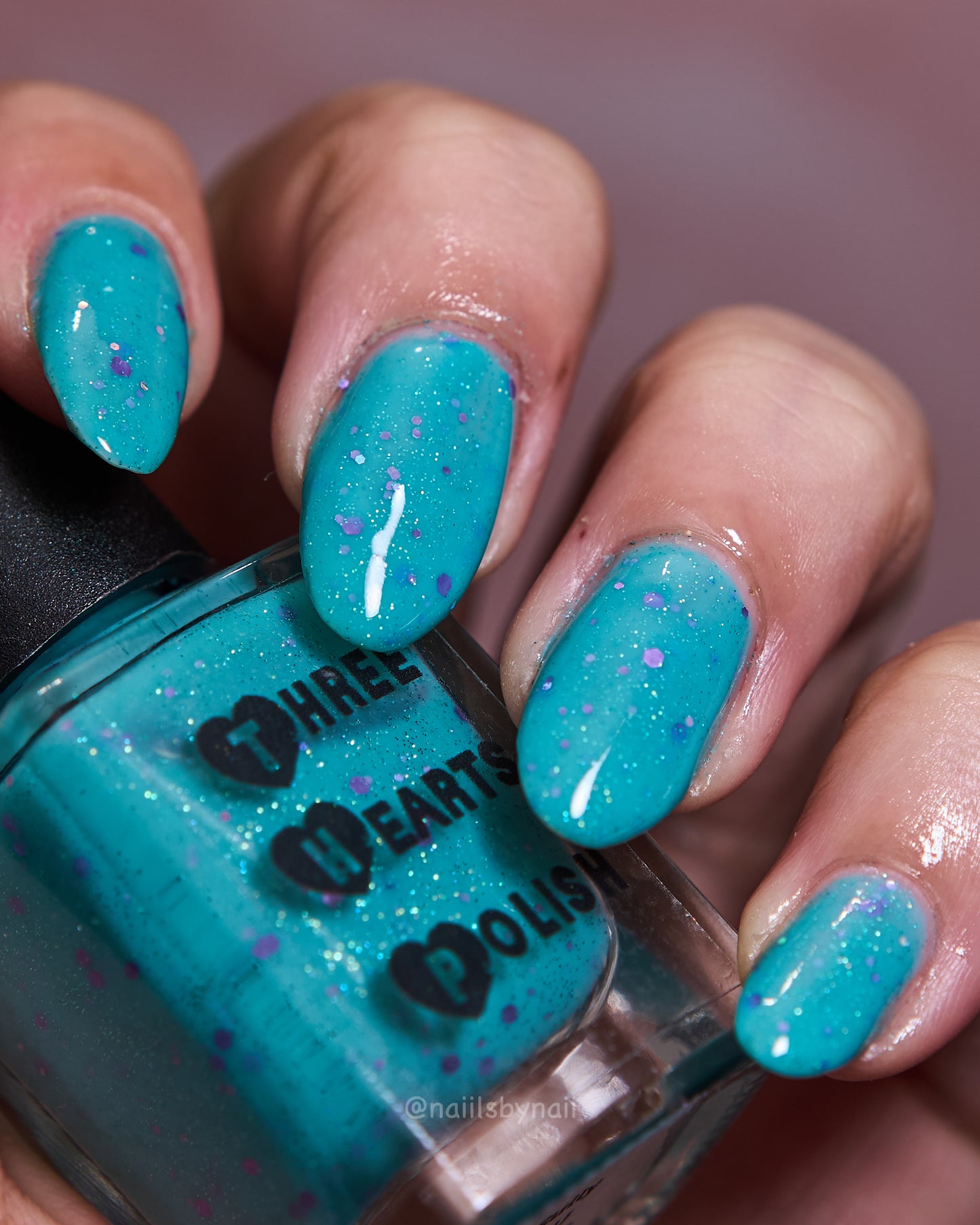 Three Hearts Polish – Sully (Crelly/Glitter) (Overpour Shade)