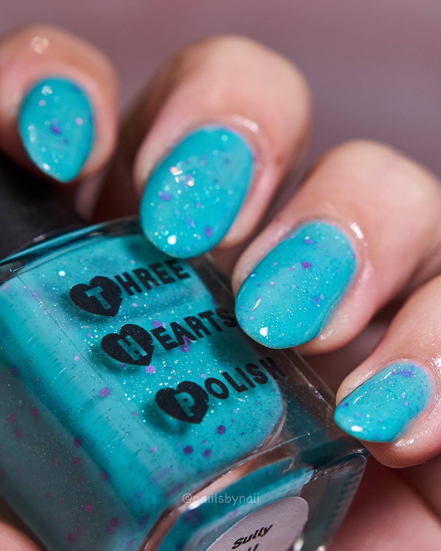Three Hearts Polish – Sully (Crelly/Glitter) (Overpour Shade)