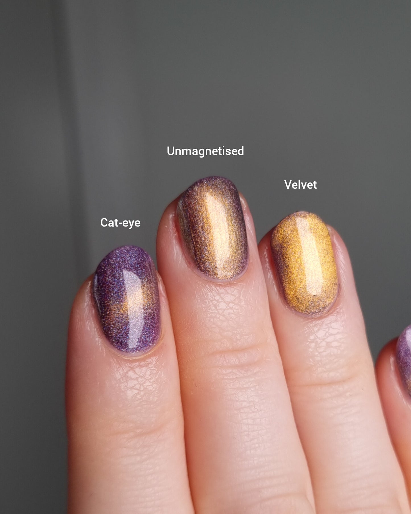 ⭐ Three Hearts Polish – No Trick, All Treat (Holo/Magnetic)