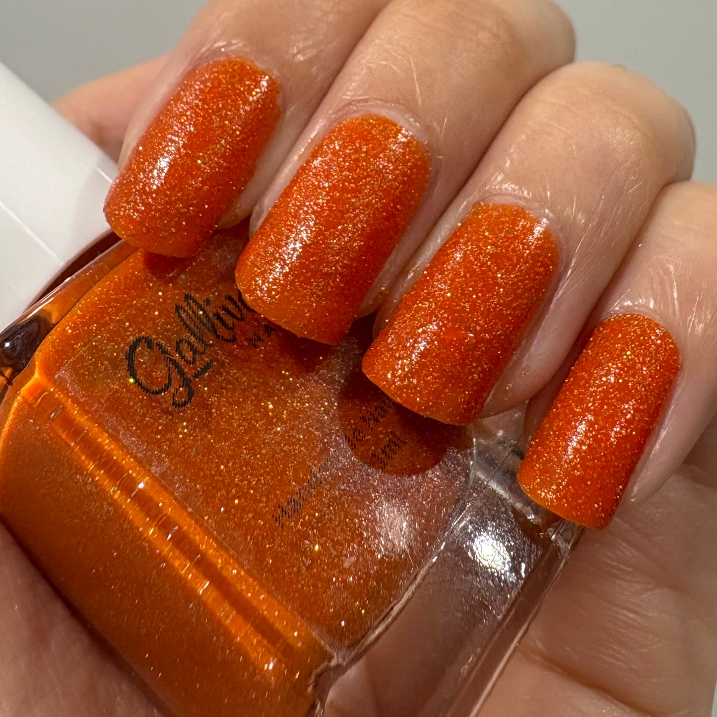 ⭐ Gallivanting Nails – Orange You Scared Yet? (Crelly/Glitter)
