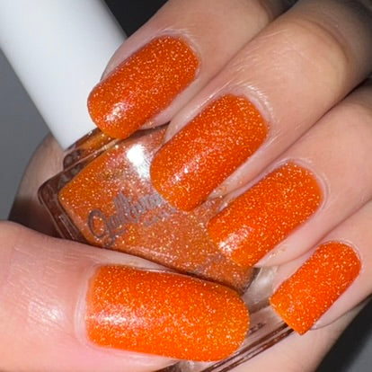 ⭐ Gallivanting Nails – Orange You Scared Yet? (Crelly/Glitter)