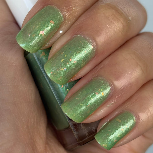 ⭐Gallivanting Nails - Last Mint Decision (Shimmer/Reflective Glitter)