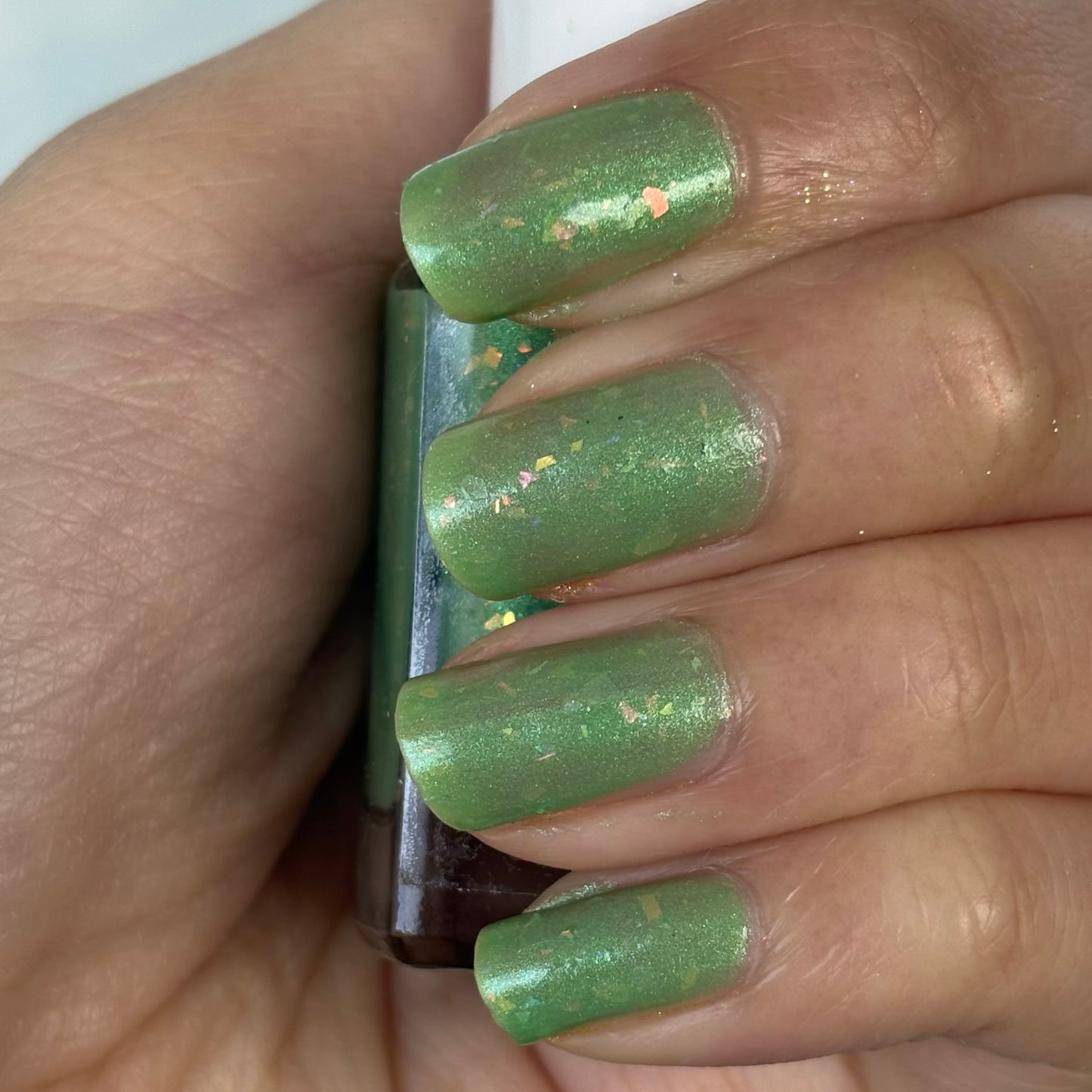 ⭐Gallivanting Nails - Last Mint Decision (Shimmer/Reflective Glitter)