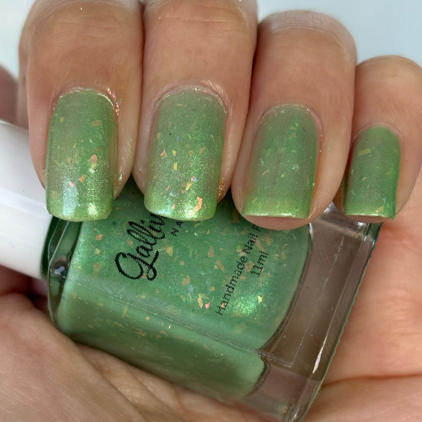 ⭐Gallivanting Nails - Last Mint Decision (Shimmer/Reflective Glitter)