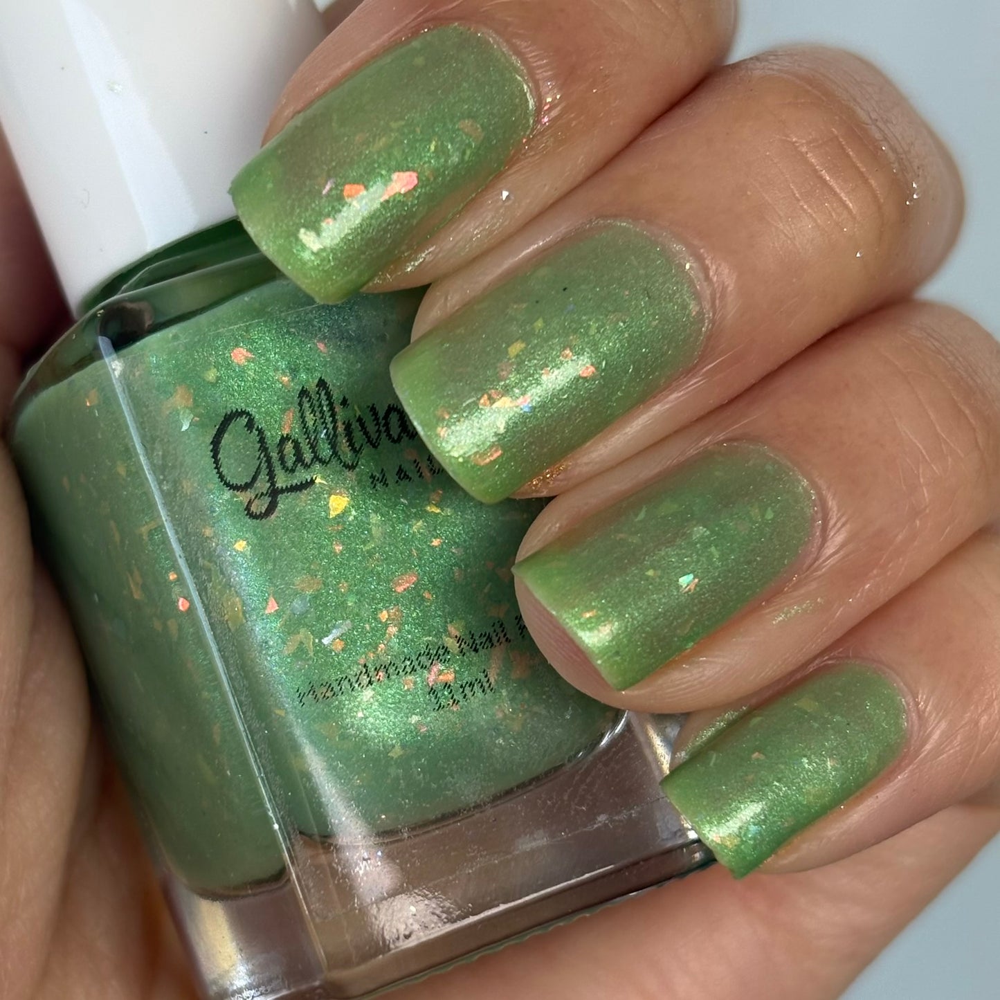 ⭐Gallivanting Nails - Last Mint Decision (Shimmer/Reflective Glitter)