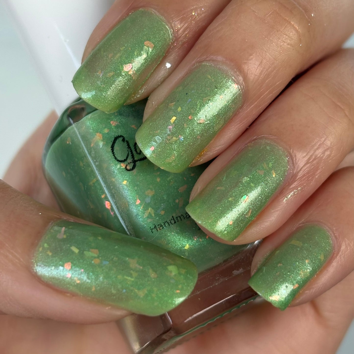 ⭐Gallivanting Nails - Last Mint Decision (Shimmer/Reflective Glitter)