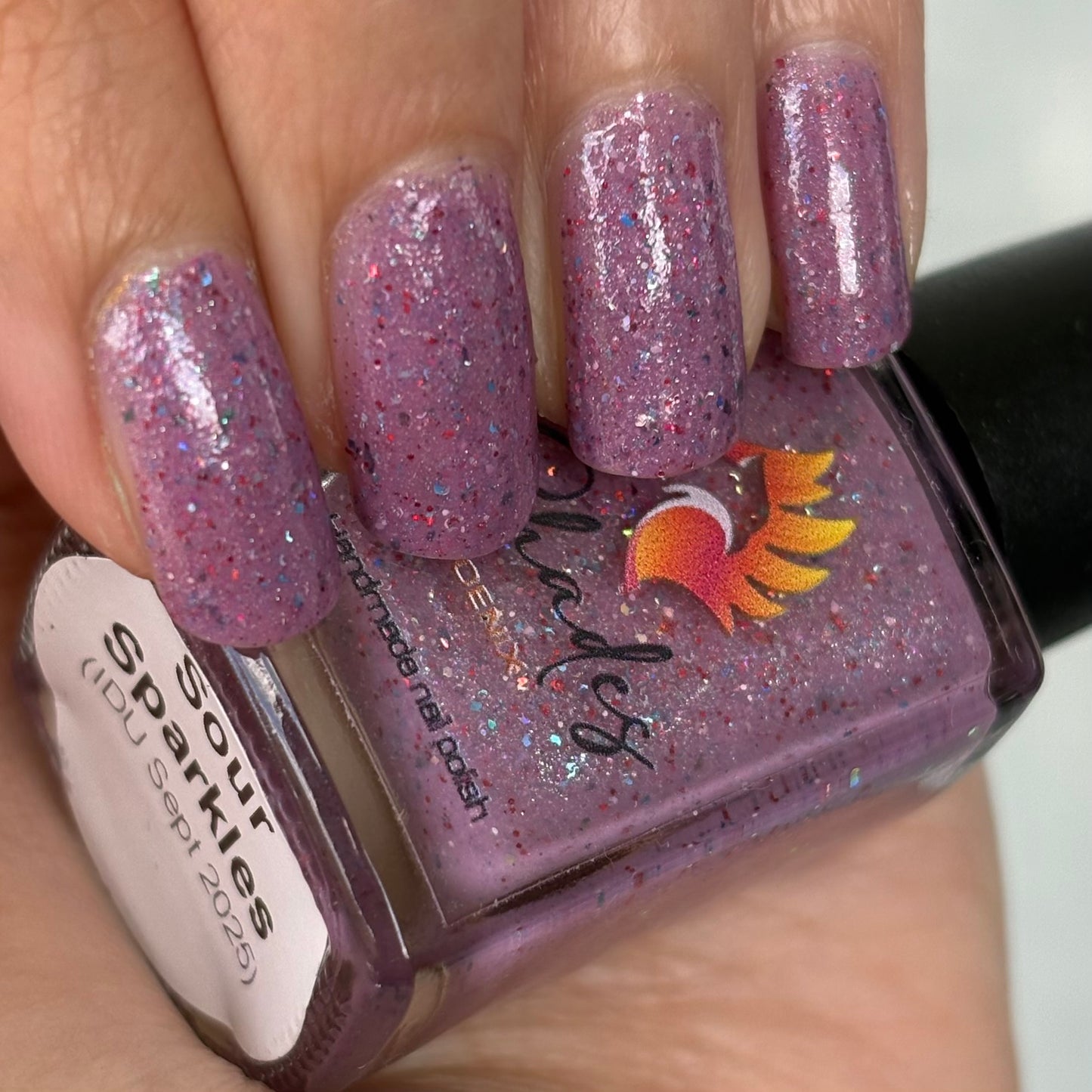 Shades of Phoenix – Sour Sparkles - Overpour Shade (Crelly/Glitter)