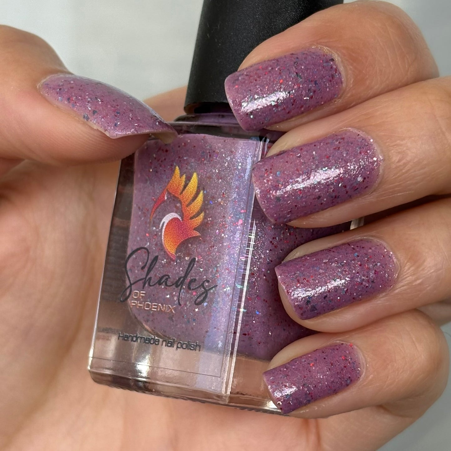 Shades of Phoenix – Sour Sparkles - Overpour Shade (Crelly/Glitter)