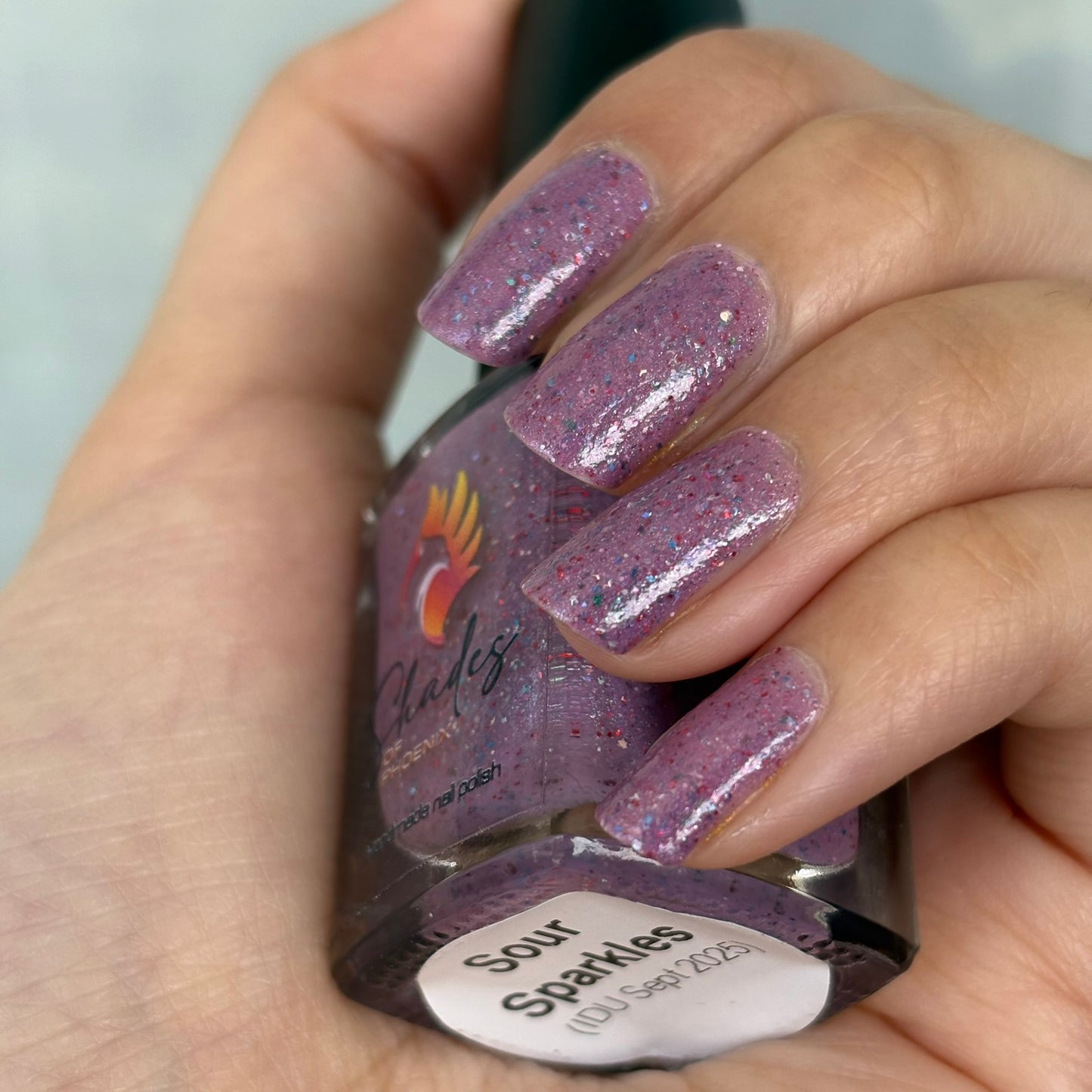 Shades of Phoenix – Sour Sparkles - Overpour Shade (Crelly/Glitter)