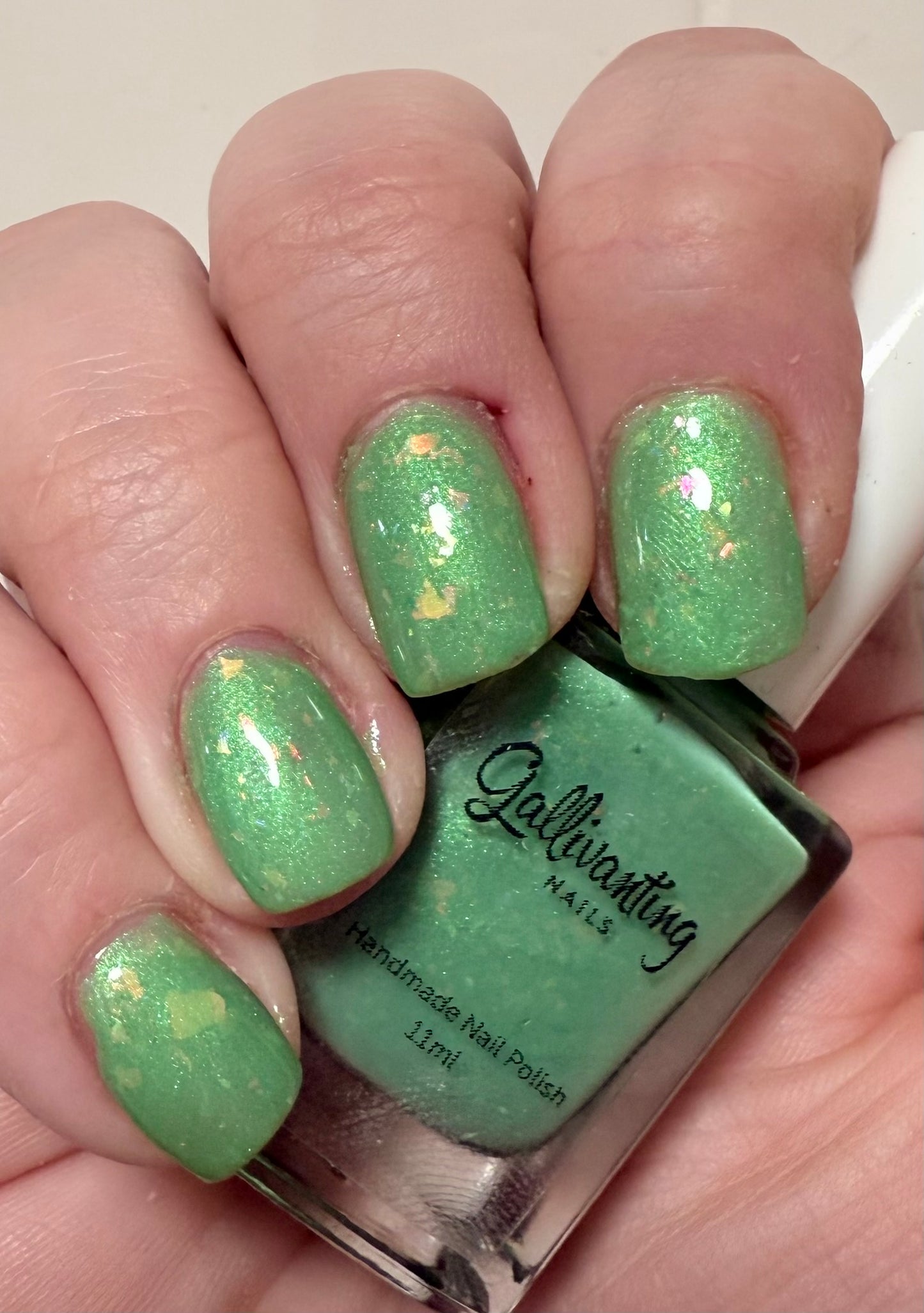 ⭐Gallivanting Nails - Last Mint Decision (Shimmer/Reflective Glitter)