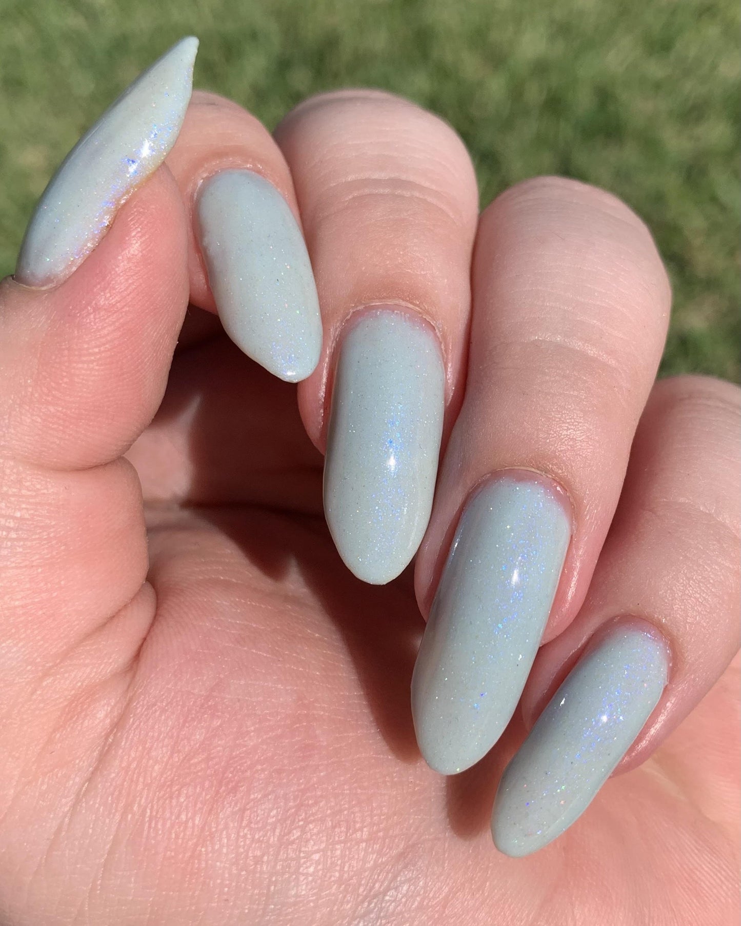 Three Hearts Polish – Corde Lisse (Creme/Shimmer) - Overpour Shade