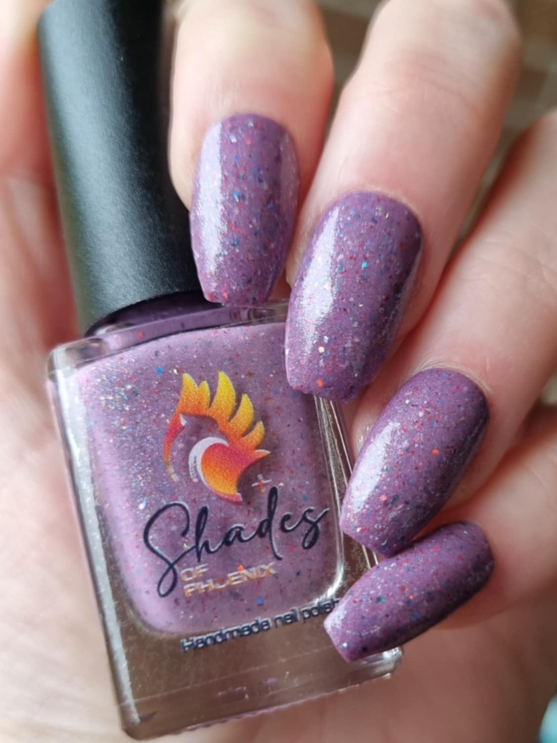 Shades of Phoenix – Sour Sparkles - Overpour Shade (Crelly/Glitter)