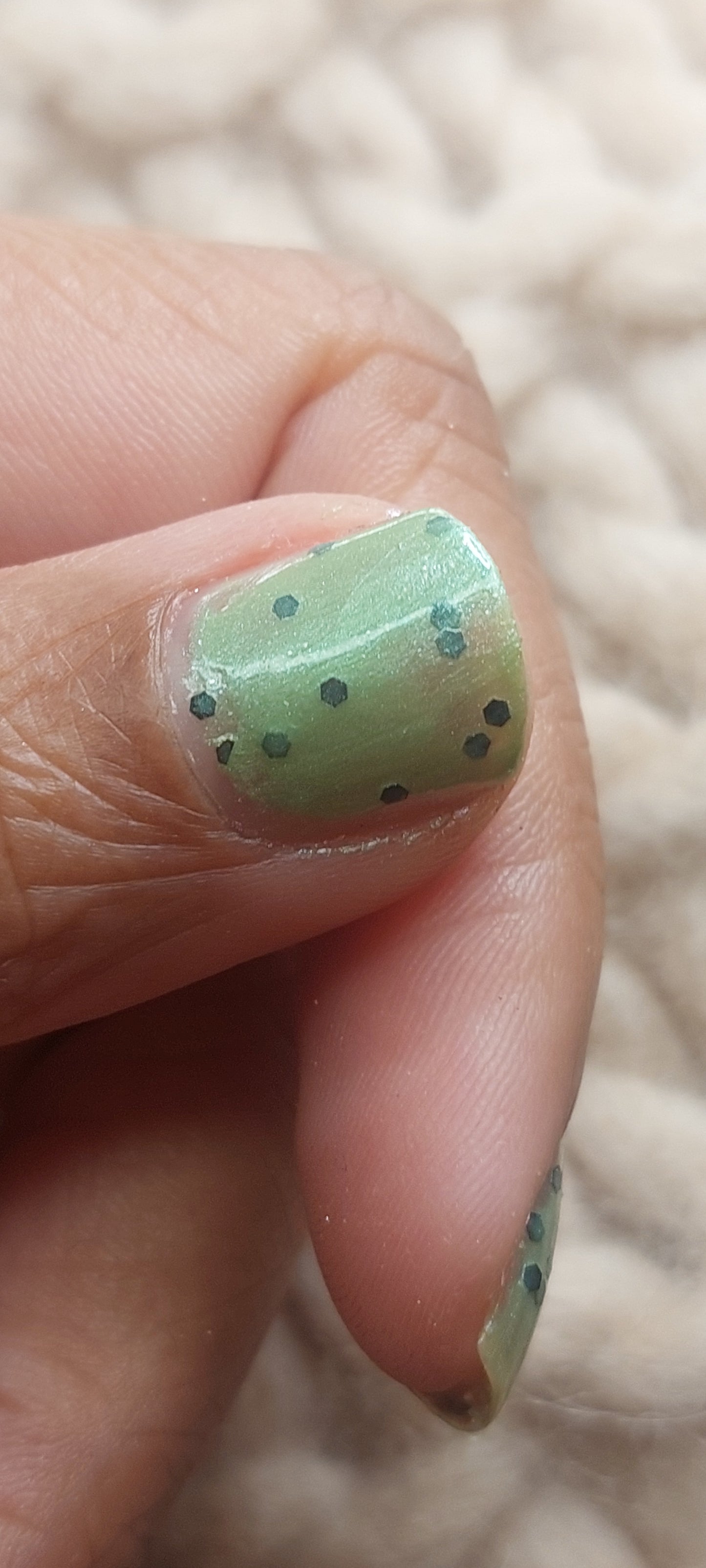Choc Chip Off The Old Mint Block - Overpour Shade - Paint It By Dippit