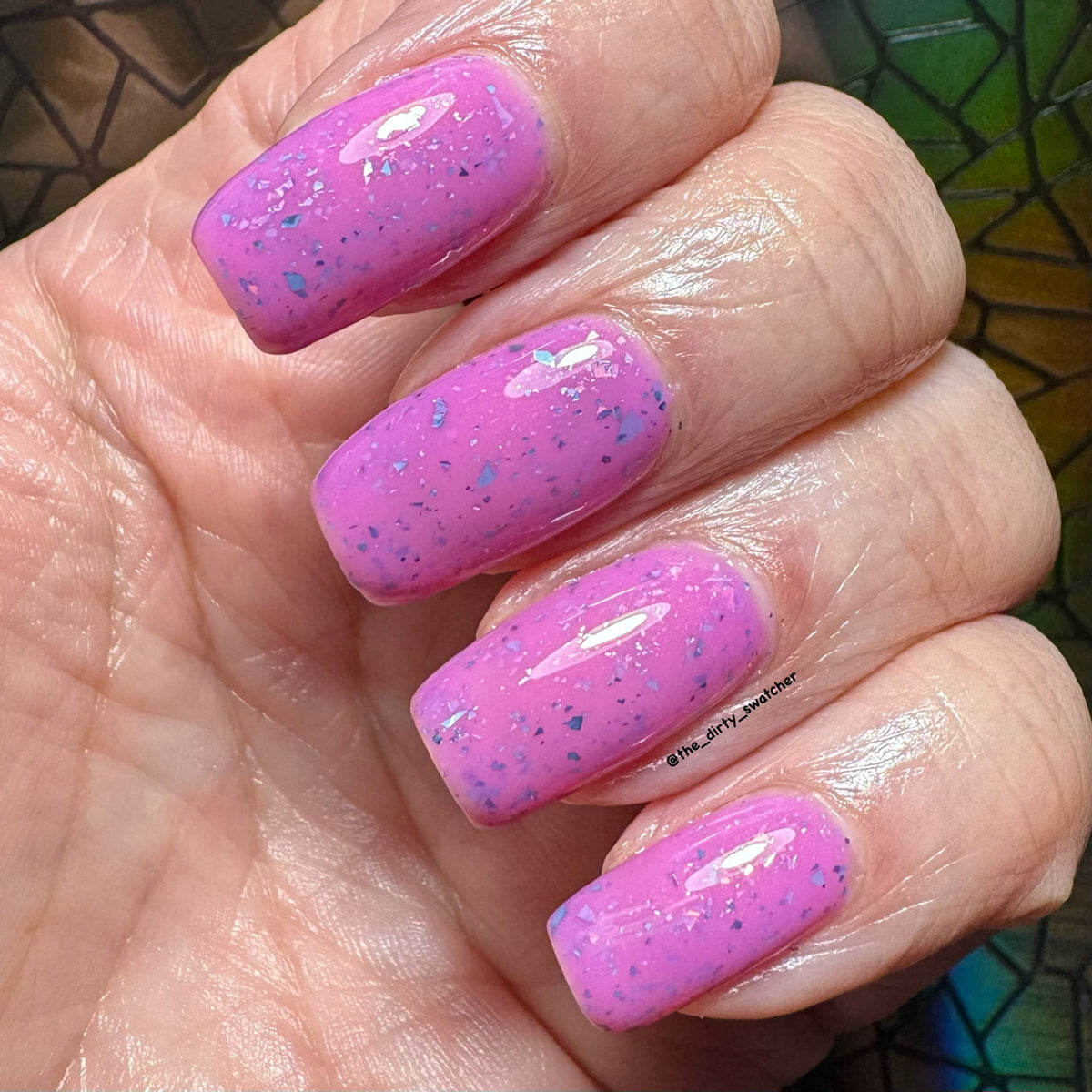 ⭐ Gallivanting Nails - Lavender and Lace (Crelly / Flakie)