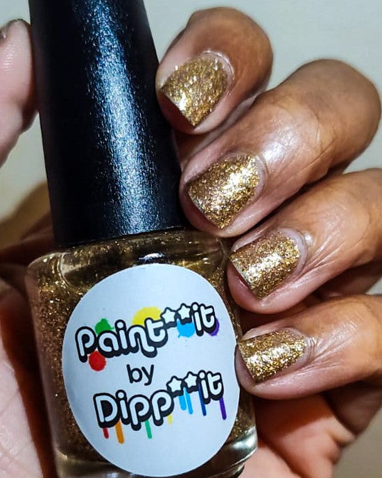 Paint It By Dipp It – Dancing Mirror (Flakie/Reflective Glitter) Overpour shade