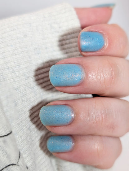 Three Hearts Polish - Frosted Fright - IOverpour Shade - (Crelly/Glitter)