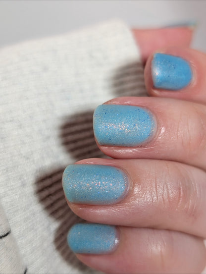 Three Hearts Polish - Frosted Fright - IOverpour Shade - (Crelly/Glitter)
