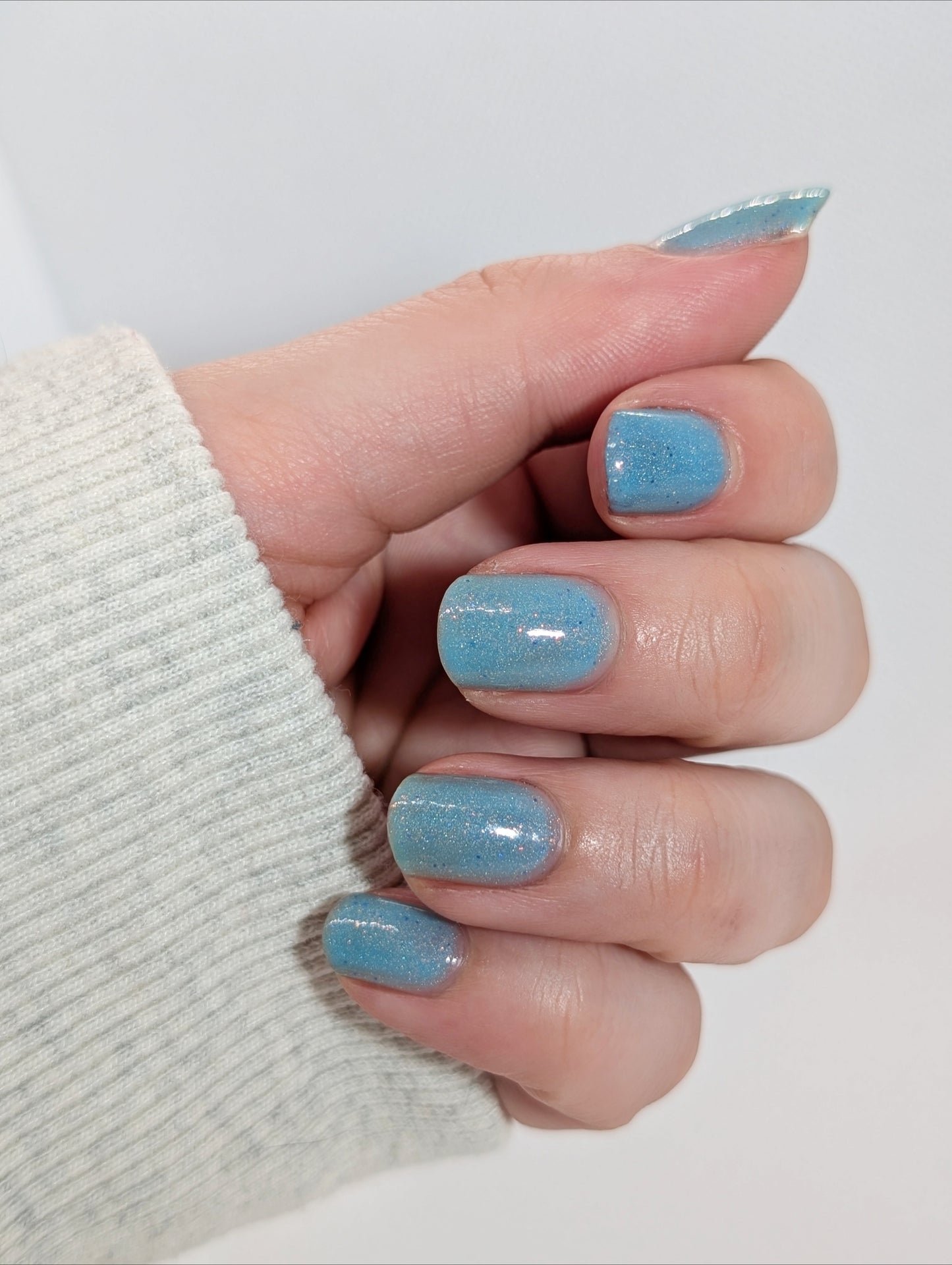 ⭐Three Hearts Polish - Frosted Fright (Crelly/Glitter)