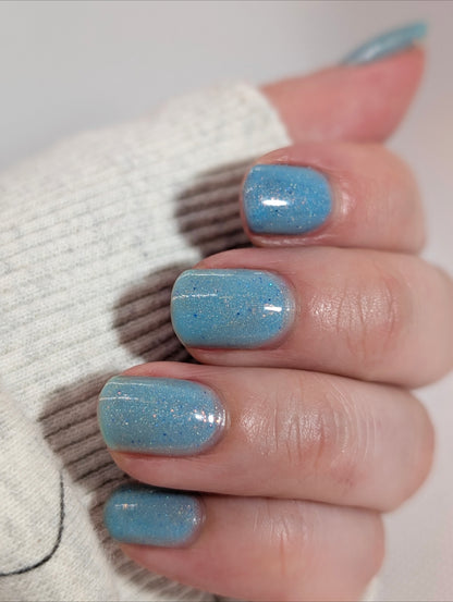 Three Hearts Polish - Frosted Fright - IOverpour Shade - (Crelly/Glitter)