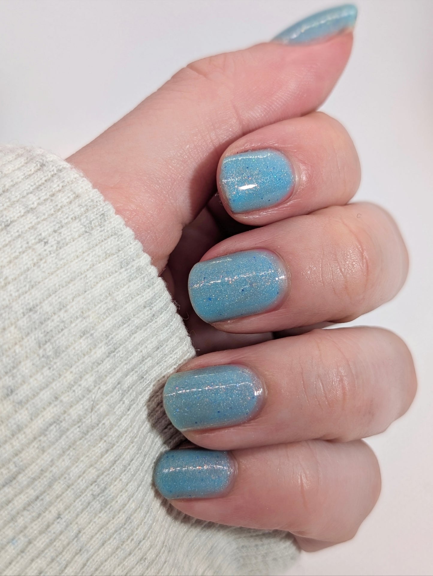 ⭐Three Hearts Polish - Frosted Fright (Crelly/Glitter)