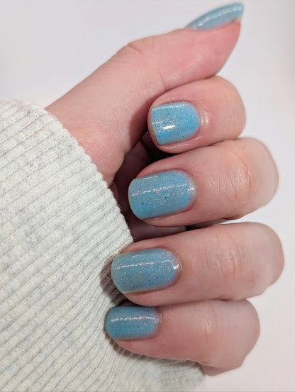 Three Hearts Polish - Frosted Fright - IOverpour Shade - (Crelly/Glitter)